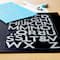 12 Packs: 86 ct. (1,032 total) Silver Glitter Block Alphabet Stickers by Recollections™